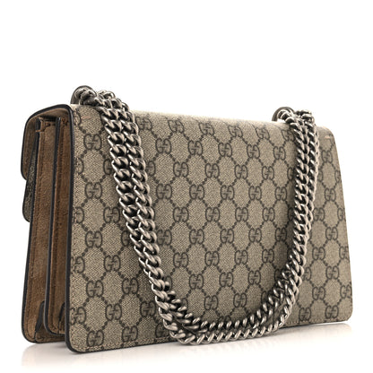 Gucci GG Supreme Monogram Small Dionysus Shoulder Bag Taupe 3 of 10