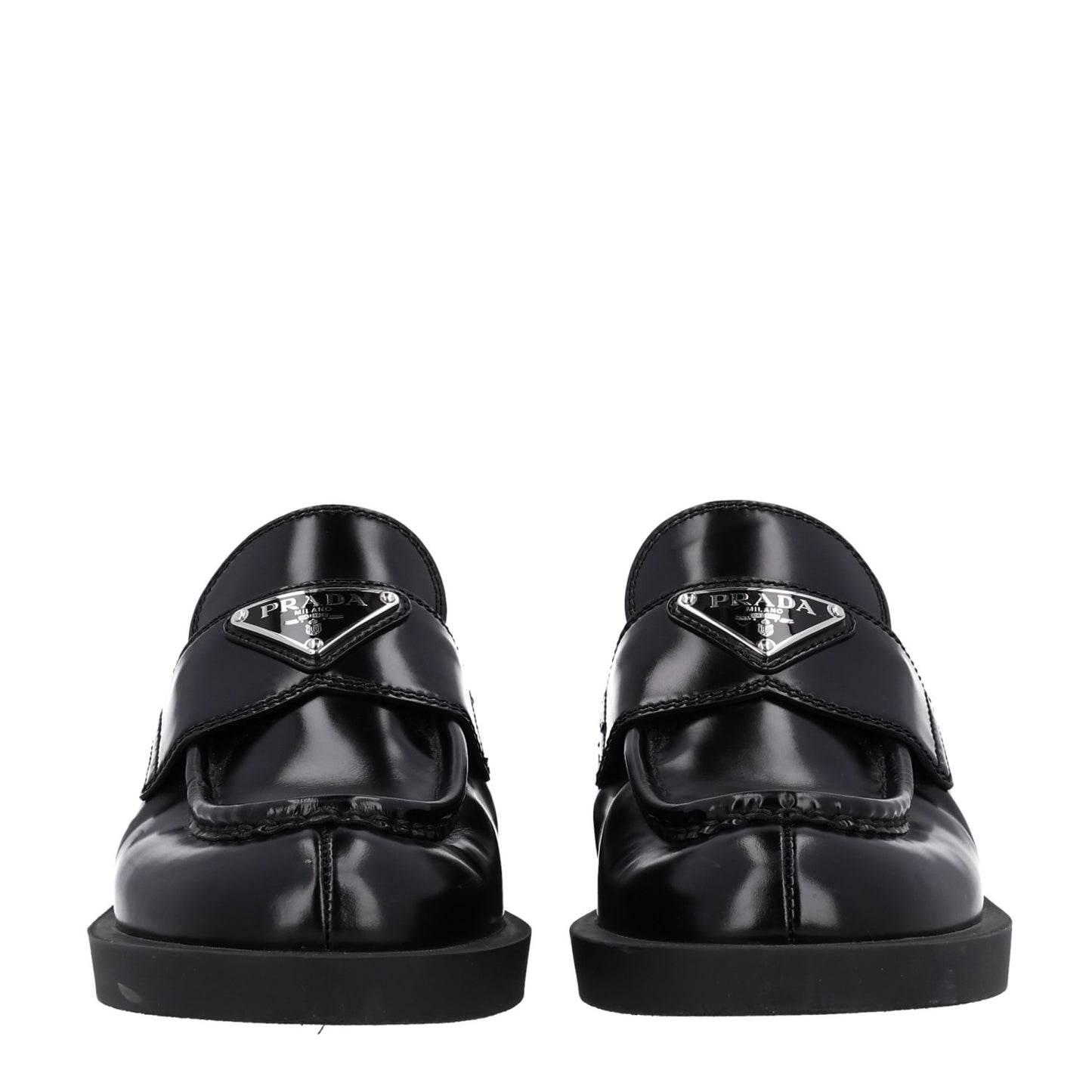 Spazzolato Triangle 40mm Loafer Mules 35 Black