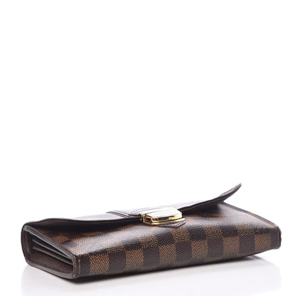 Louis Vuitton Damier Ebene Sistina Wallet 4 of 14