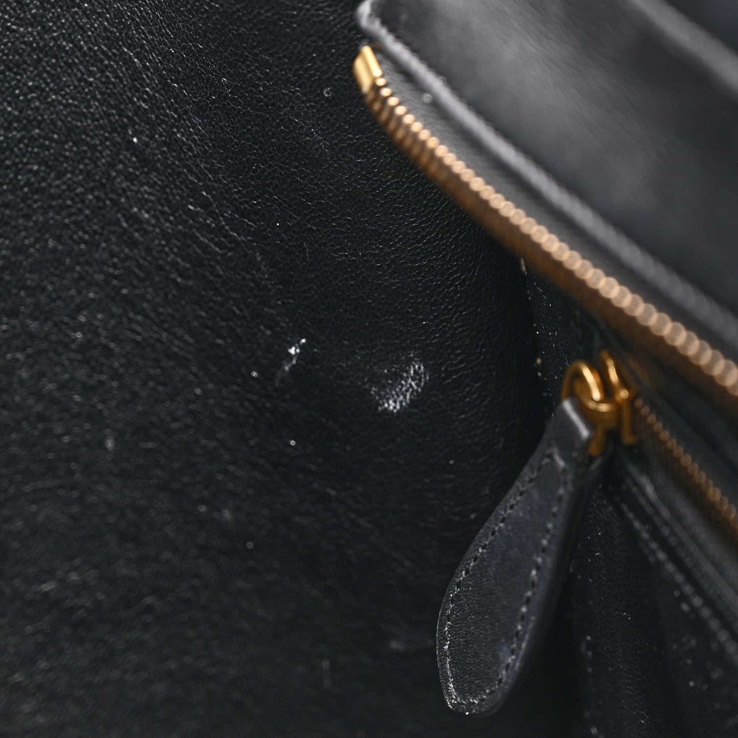 Smooth Calfskin Mini Luggage Black
