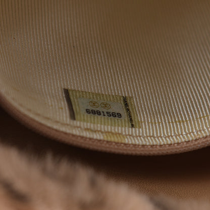 Chanel Lapin Fur Quilt Pattern Flap Beige 9 of 11