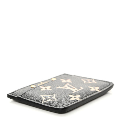 Louis Vuitton Empreinte Card Holder Black Beige 4 of 7