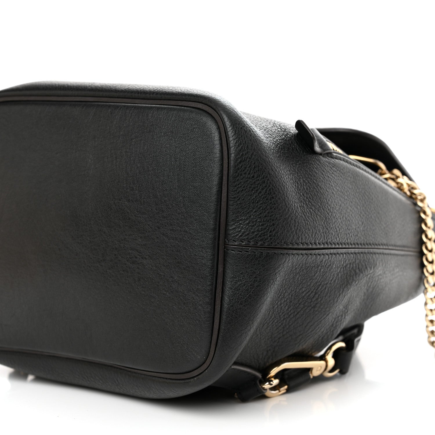 Chloe Suede Calfskin Small Faye Backpack Black 10 of 17