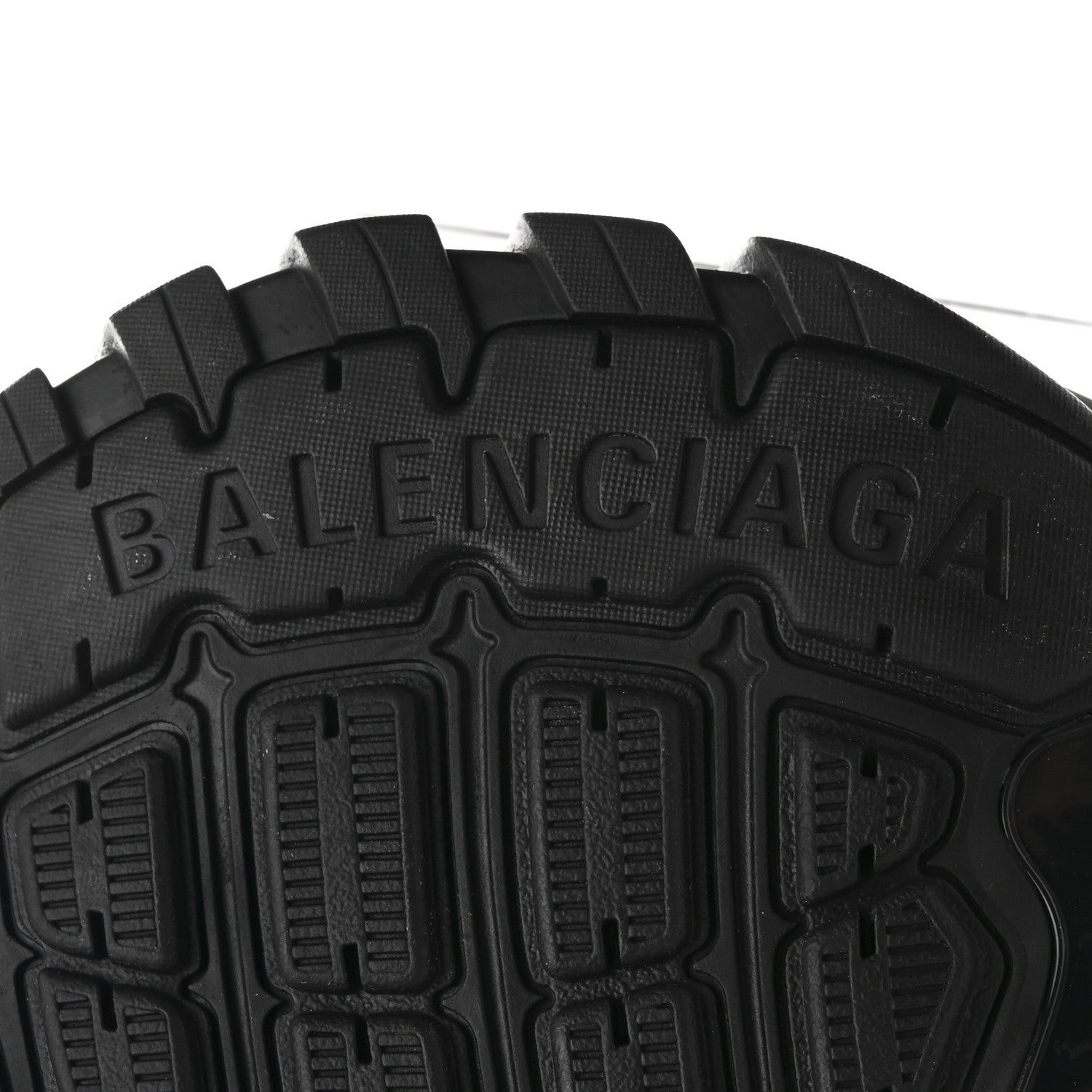 Balenciaga Neoprene Rubber Thong Sandals 37 Black 7 of 9