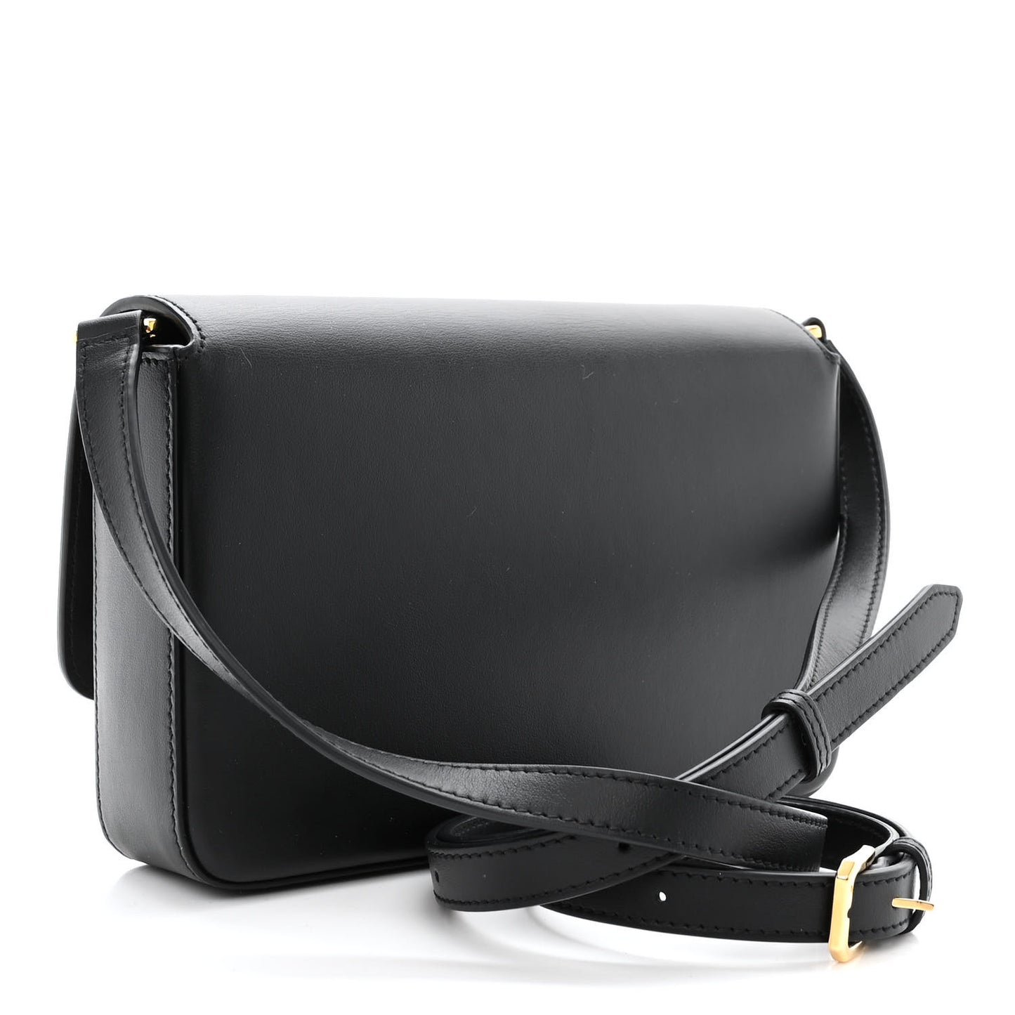 Calfskin Vintage Check New Hampshire Bag Black