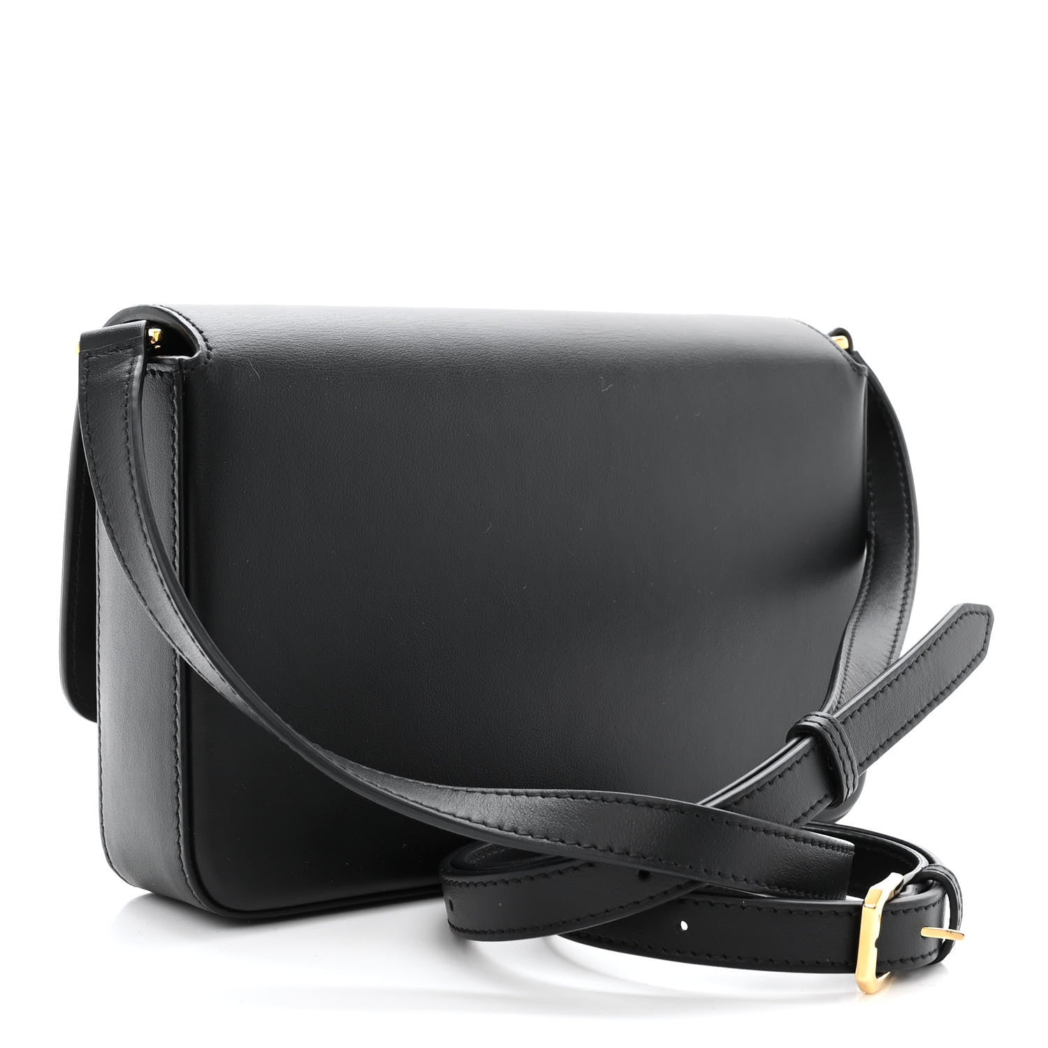 Burberry Calfskin Vintage Check New Hampshire Bag Black 3 of 11