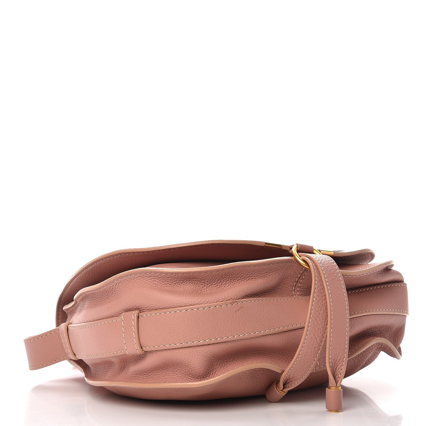 Calfskin Medium Marcie Shoulder Bag Anemone Pink