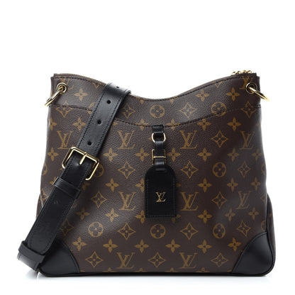 Louis Vuitton Monogram Odeon MM Black 1 of 10