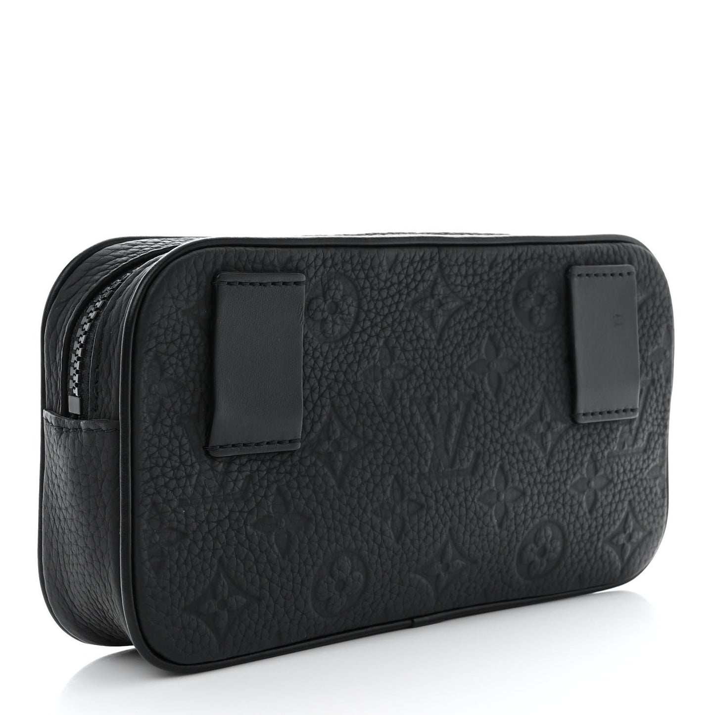 Taurillon Monogram Uniformes Solar Ray Soft Pochette Volga Belt Bag Black
