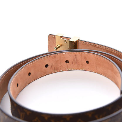 Louis Vuitton Monogram 25mm LV Initiales Belt 85 34 9 of 10
