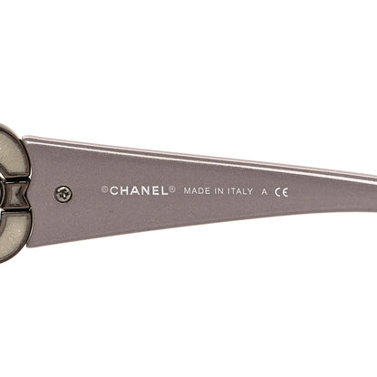 Chanel Swarovski Crystal Camellia CC Sunglasses 4164-B Bronze 5 of 7
