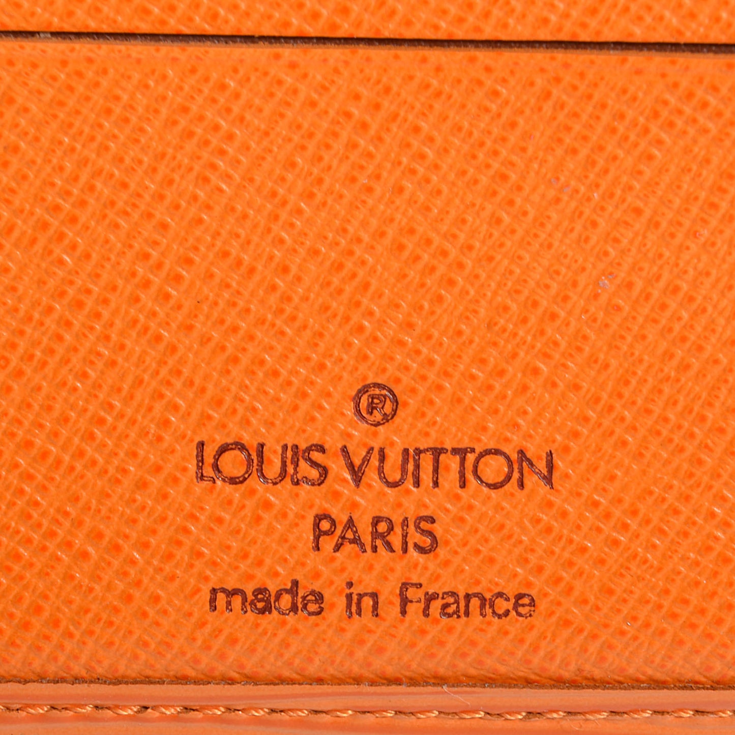 Epi Porte-Billets Compact Wallet Mandarin
