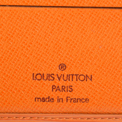 Louis Vuitton Epi Porte-Billets Compact Wallet Mandarin 6 of 7