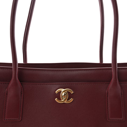 Chanel Calfskin Archetype Small Shopping Tote Dark Burgundy 8 of 10