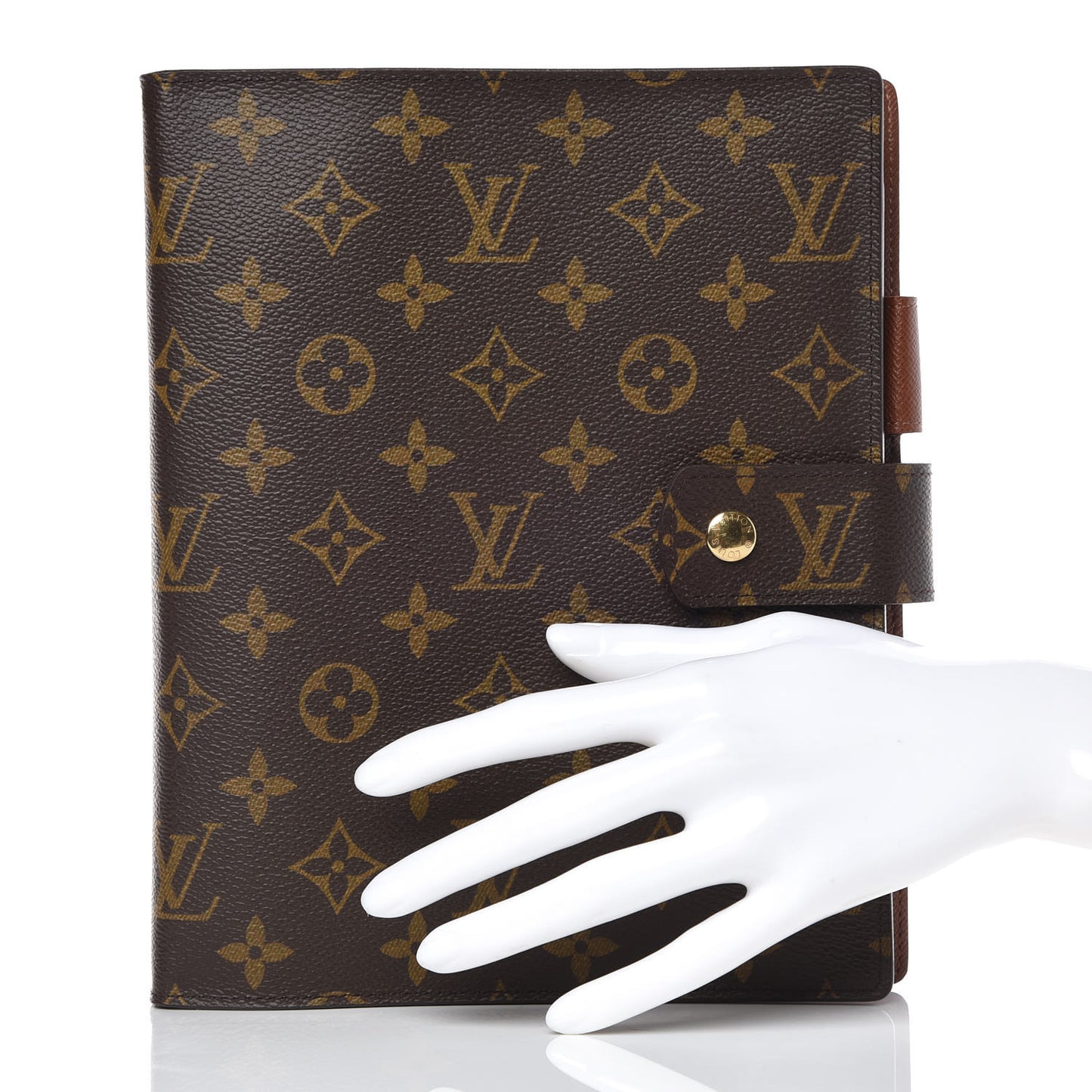 Monogram Large Ring Agenda Cover