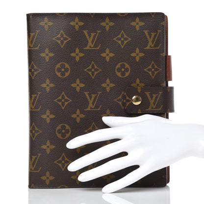 Louis Vuitton Monogram Large Ring Agenda Cover 2 of 7