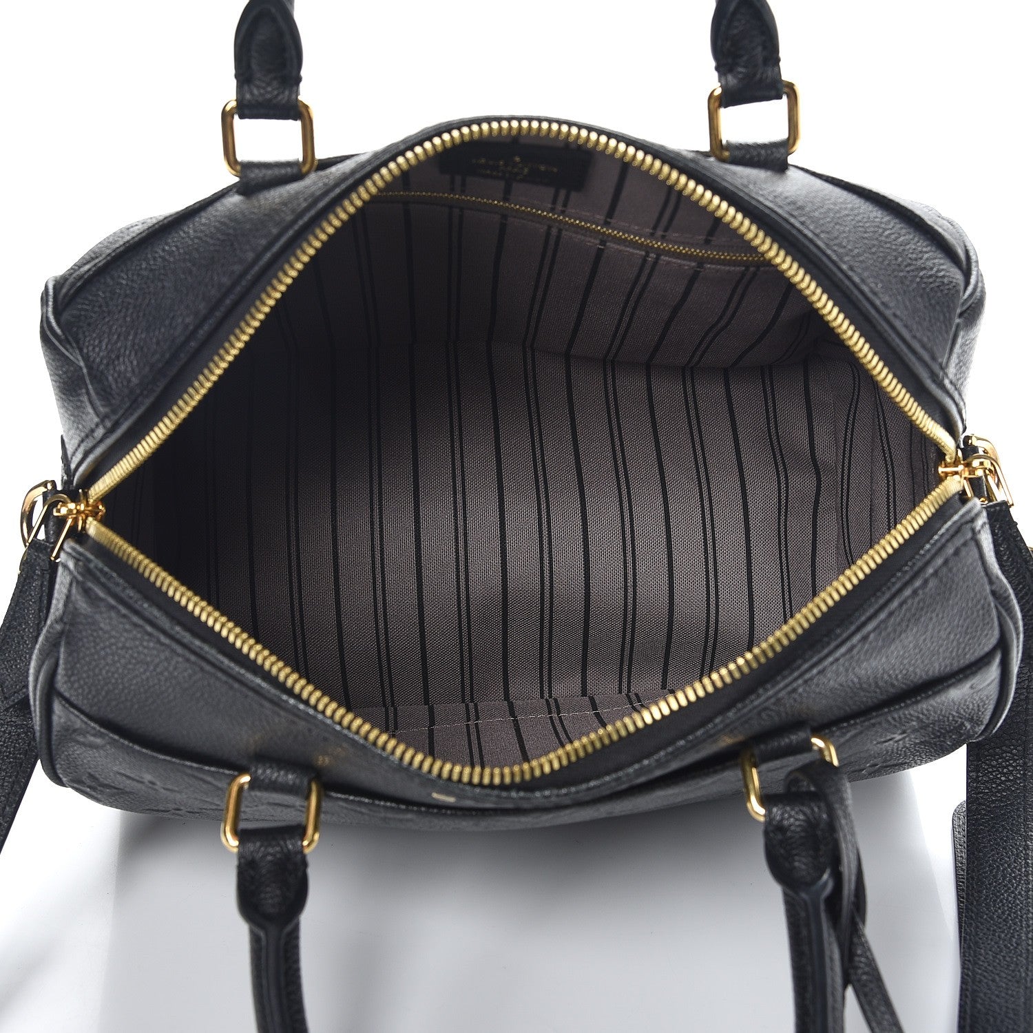 Louis Vuitton Empreinte Speedy Bandouliere 25 NM Black 7 of 12