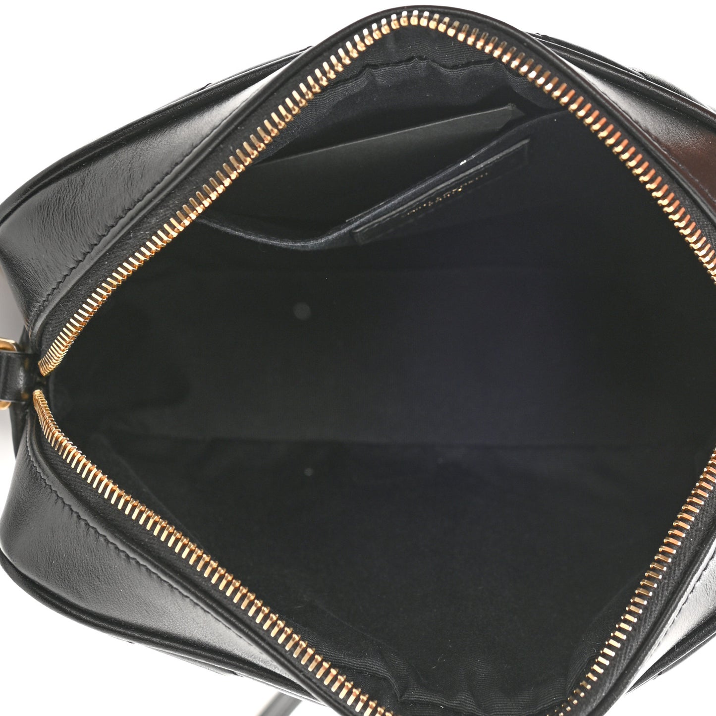 Calfskin Matelasse Monogram Lou Camera Bag Black