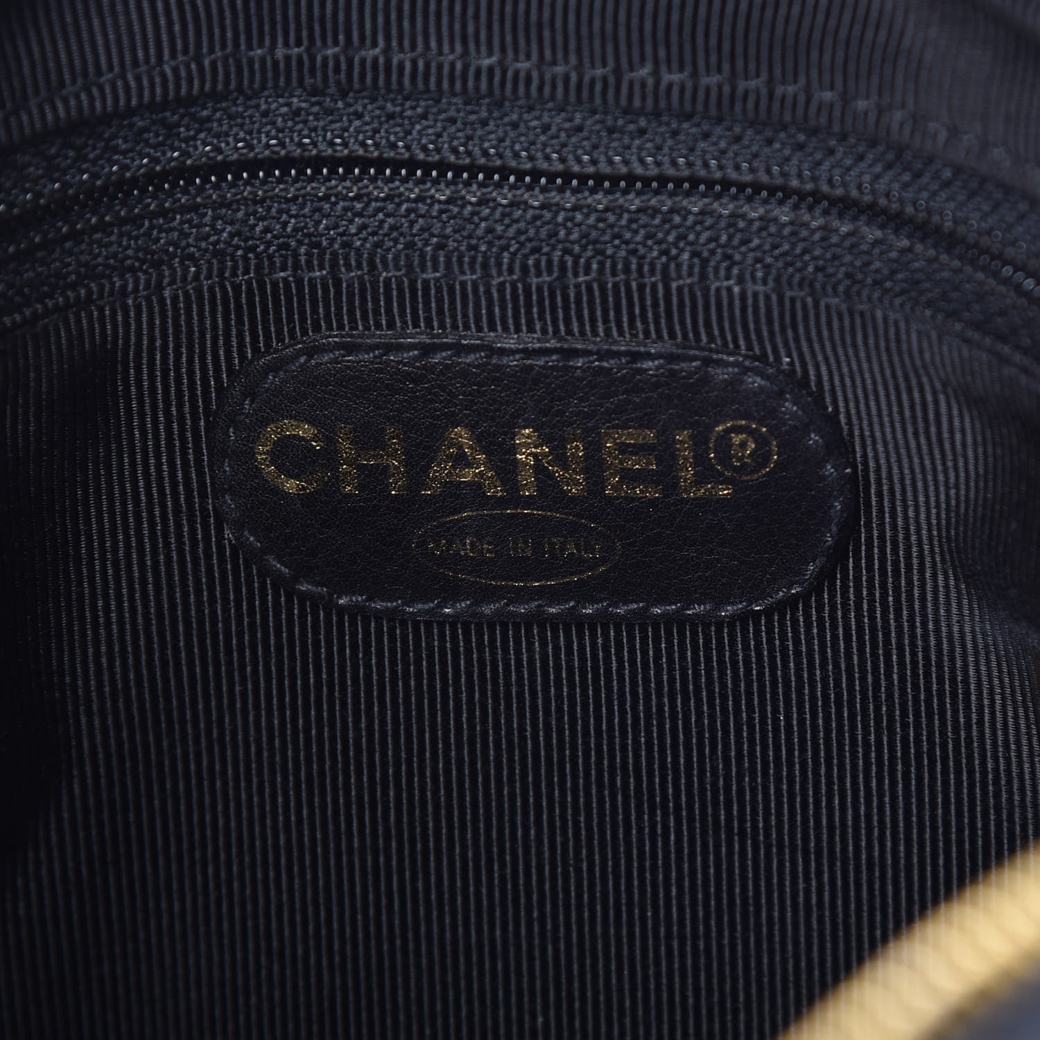 Chanel Caviar CC Shoulder Bag Black 6 of 10