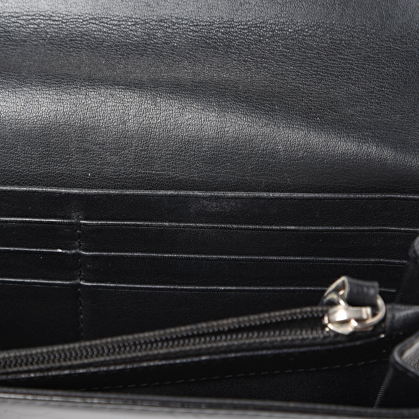 Patent Cannage Rendezvous Wallet Black