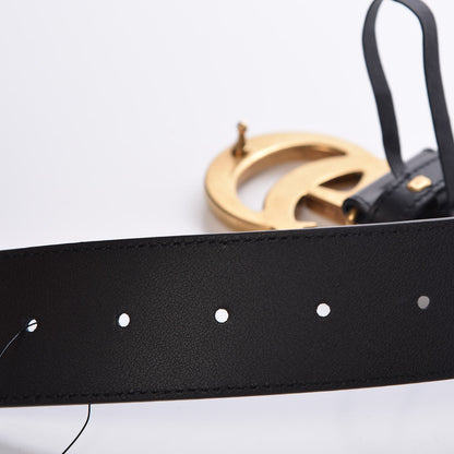 Gucci Calfskin Double G 40mm Belt 85 34 Black 6 of 7