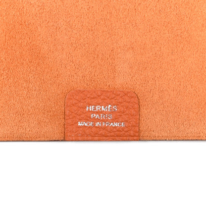 Hermes Togo Ulysse GM Notebook Cover Orange 4 of 4
