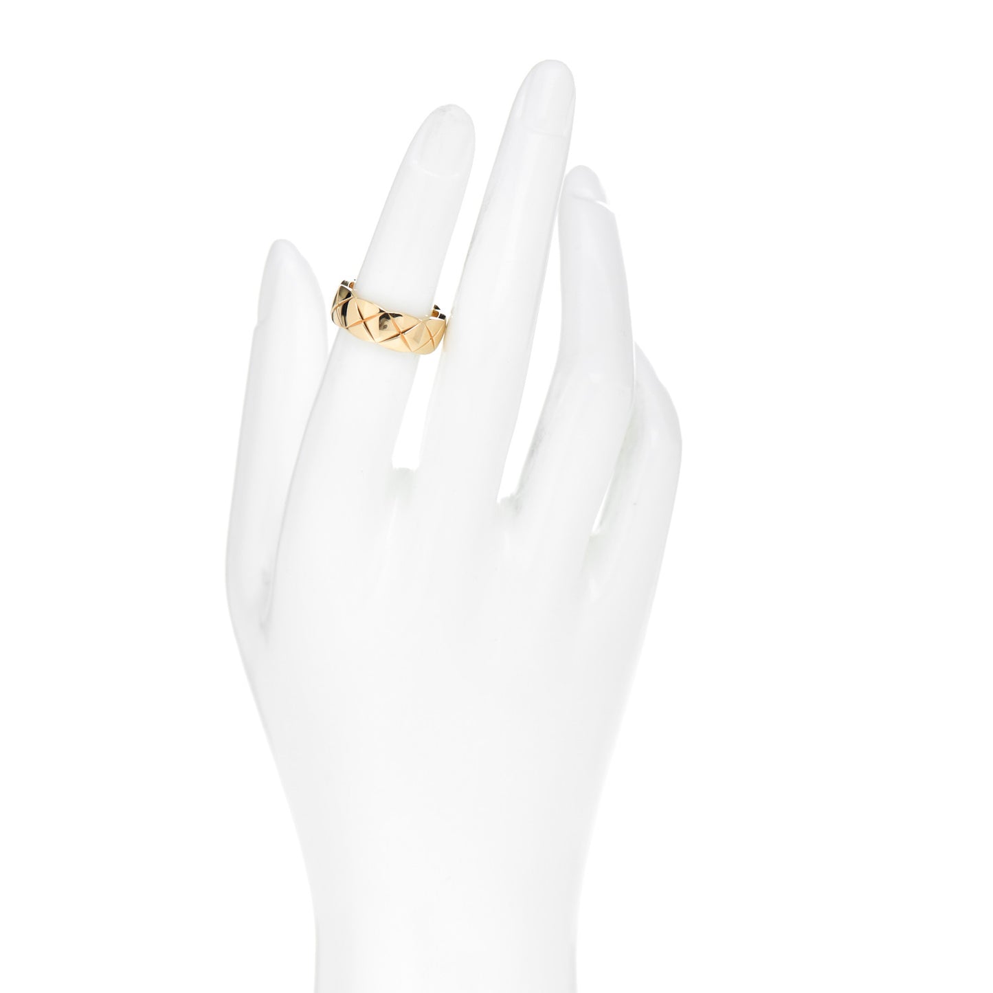 18K Yellow Gold Small Coco Crush Ring 50 5.5