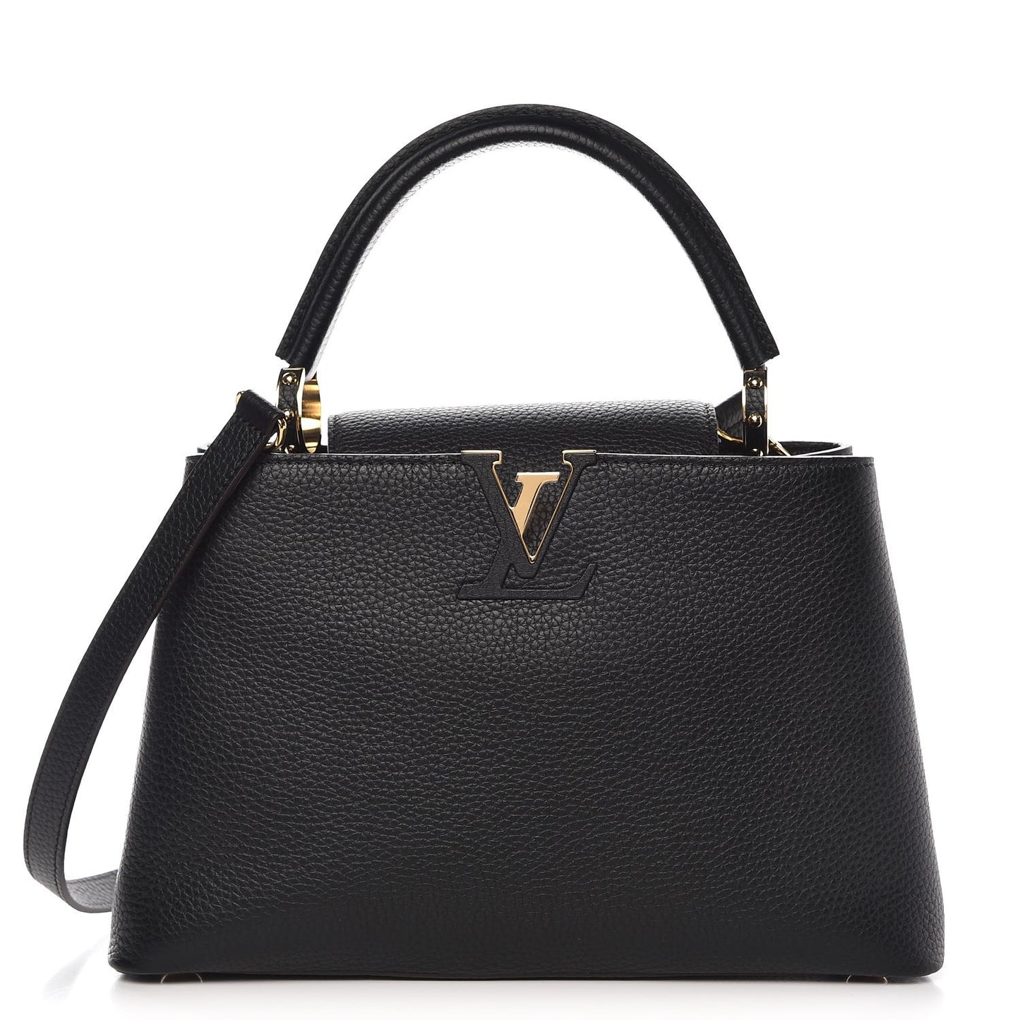 Taurillon Capucines PM Black