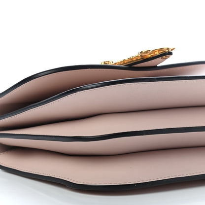 Versace Vitello Barocco Virtus Small Top Handle Shoulder Bag Pink 7 of 8