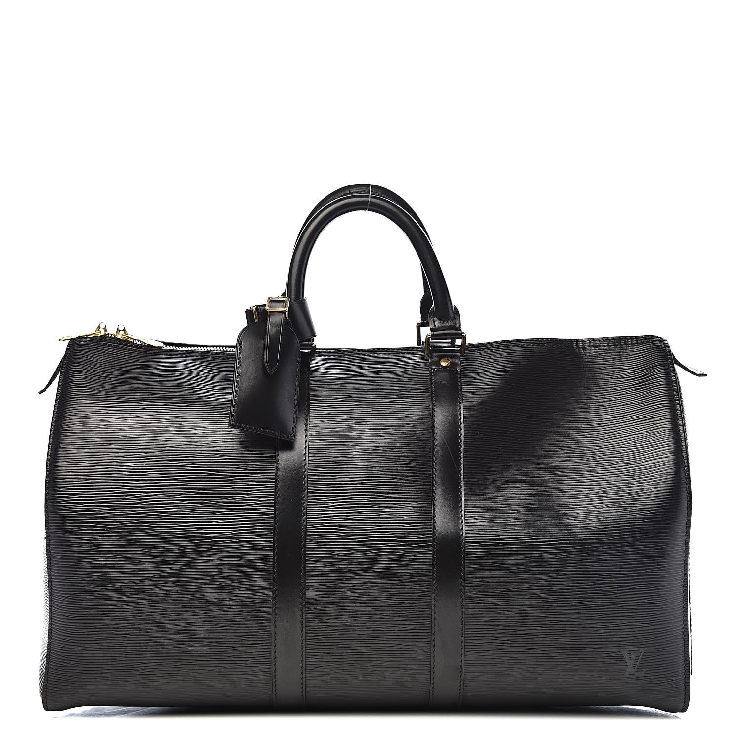 Louis Vuitton Epi Keepall 45 Black 1 of 15