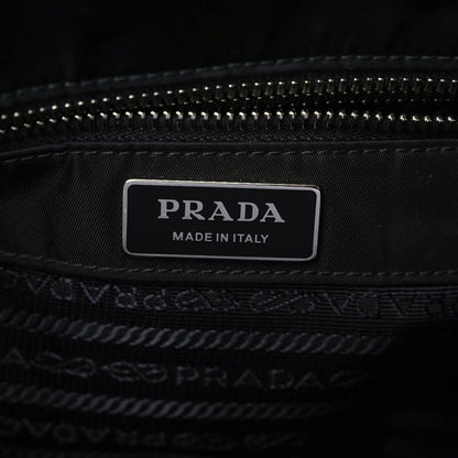 Prada Tessuto Nylon Spazzolato Tote Black 10 of 10