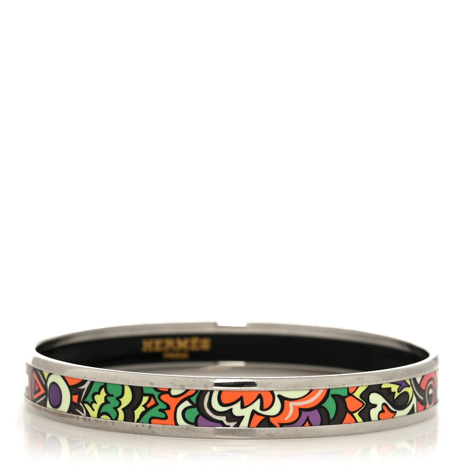 Hermes Enamel Printed Bracelet 65 1 of 5