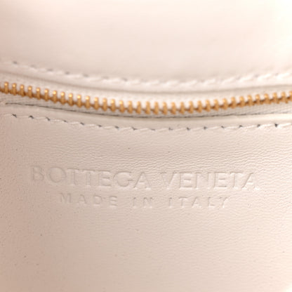 Bottega Veneta Lambskin Maxi Intreccio Padded Chain Cassette Crossbody Bag White 6 of 10