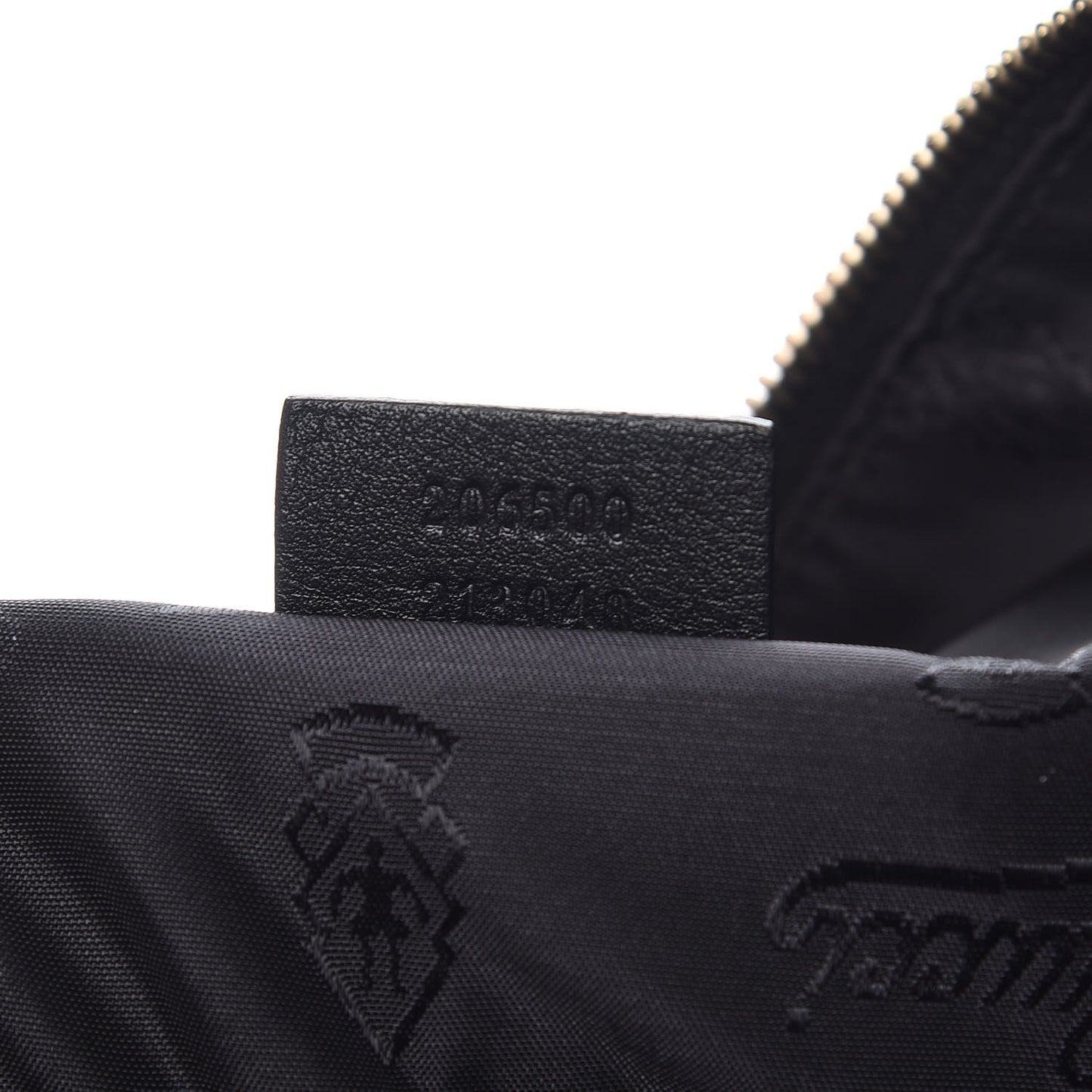 Guccissima Large Carry On Duffle Black