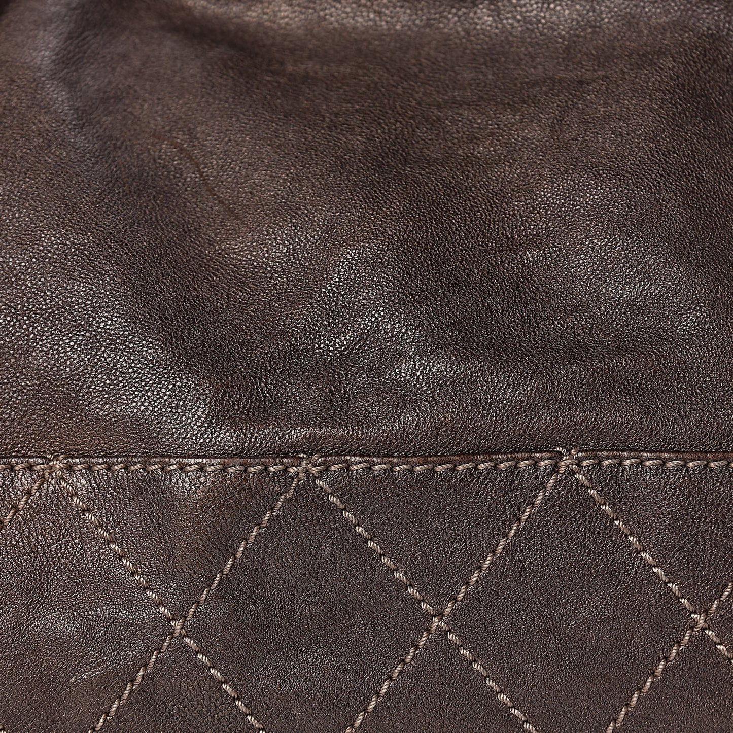 Metallic Calfskin Baby Coco Cabas Bronze