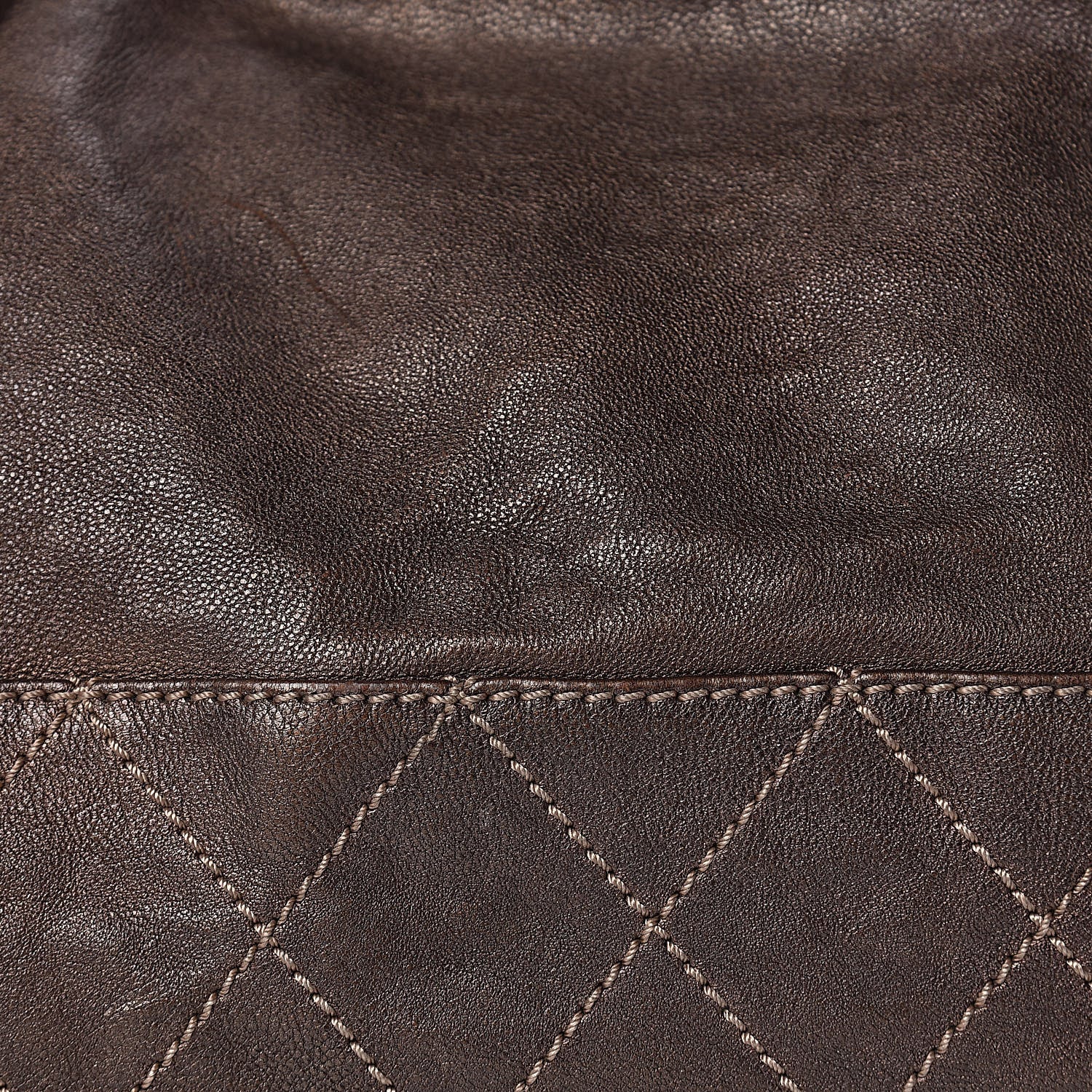 Chanel Metallic Calfskin Baby Coco Cabas Bronze 8 of 11
