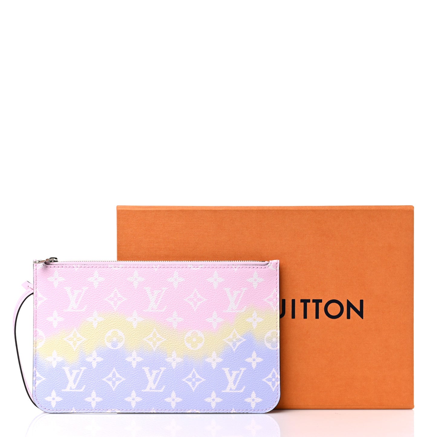 Monogram Escale Neverfull MM GM Pochette Pastel