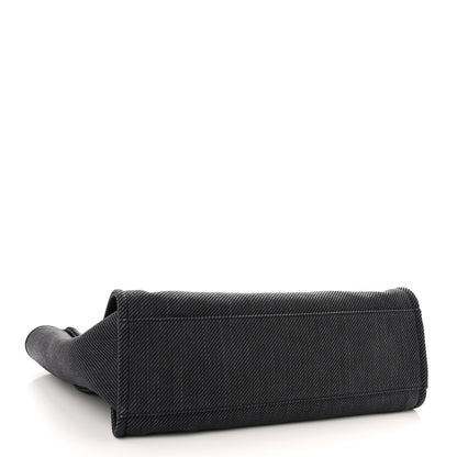 Chanel Canvas Medium Deauville Tote Black 4 of 10