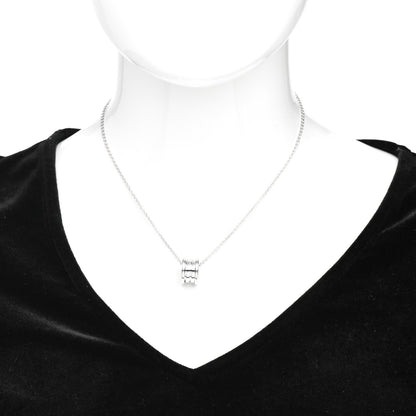 Bulgari 18K White Gold B.Zero1 Pendant Necklace 2 of 4