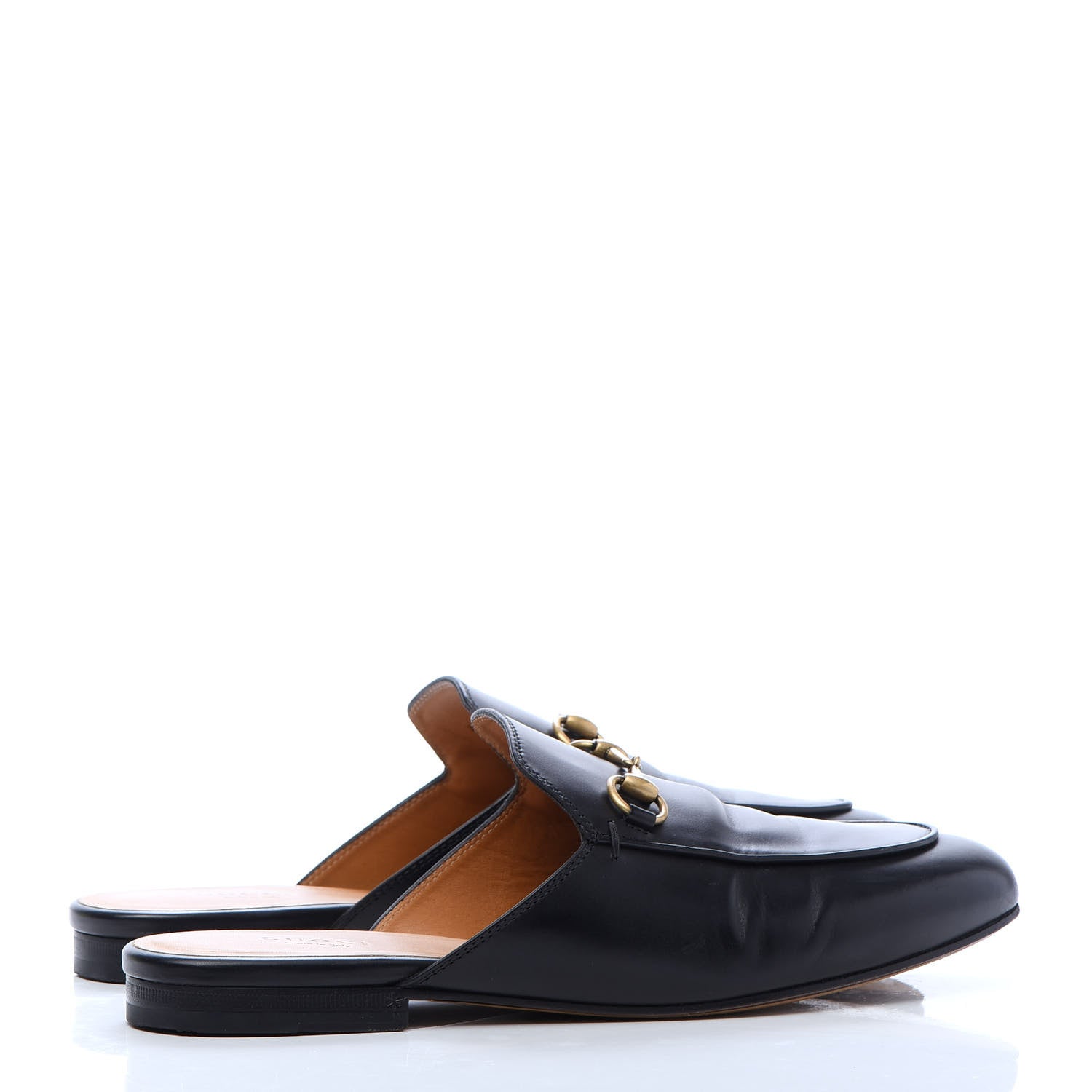 Gucci Calfskin Womens Princetown Slippers 39 Black 4 of 9
