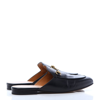 Gucci Calfskin Womens Princetown Slippers 39 Black 4 of 9
