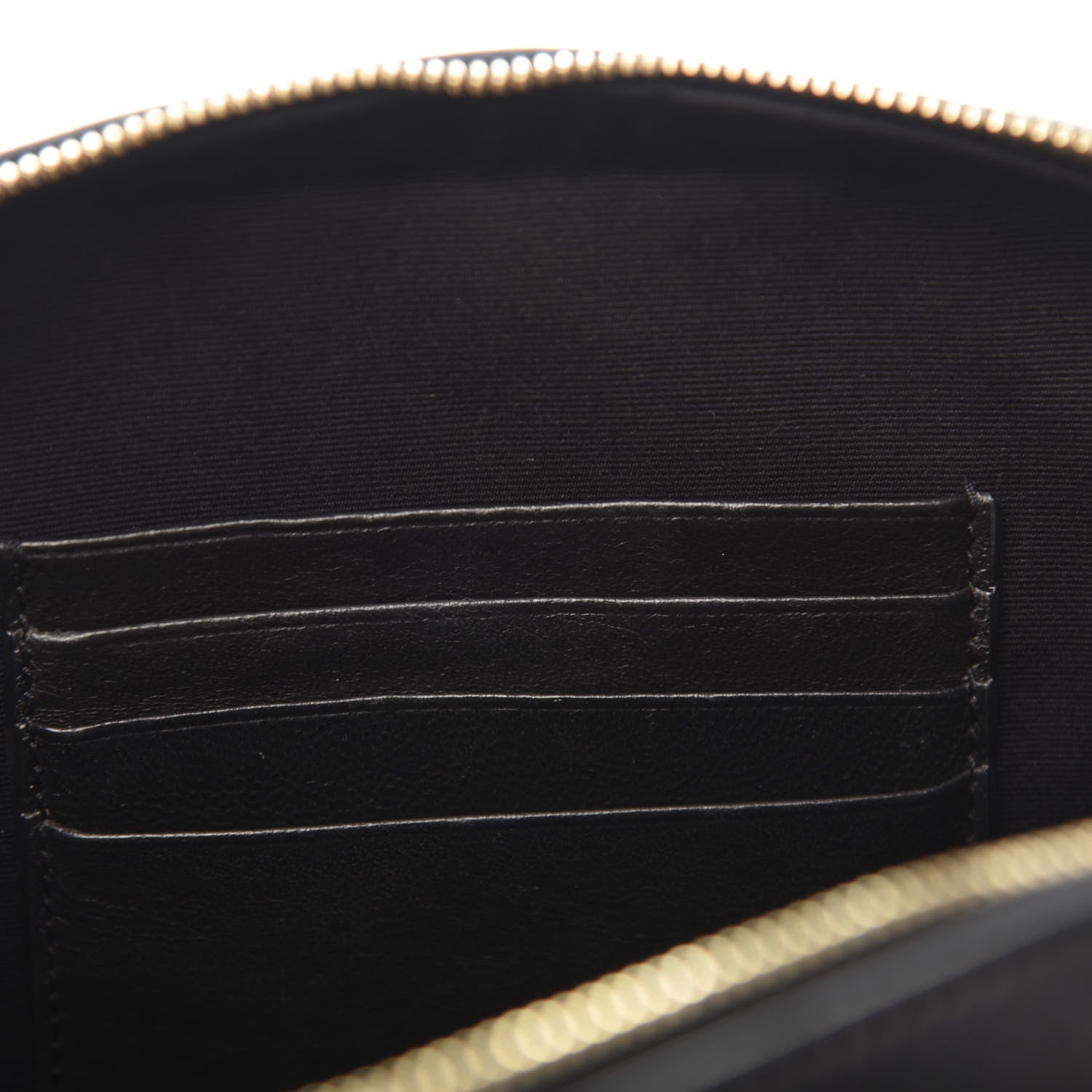 Saint Laurent Lambskin Matelasse Vicky Monogram Belt Bag Black 9 of 12