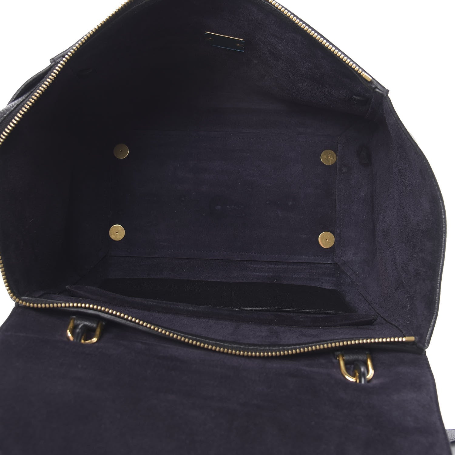 Celine Grained Calfskin Mini Belt Bag Black 5 of 21