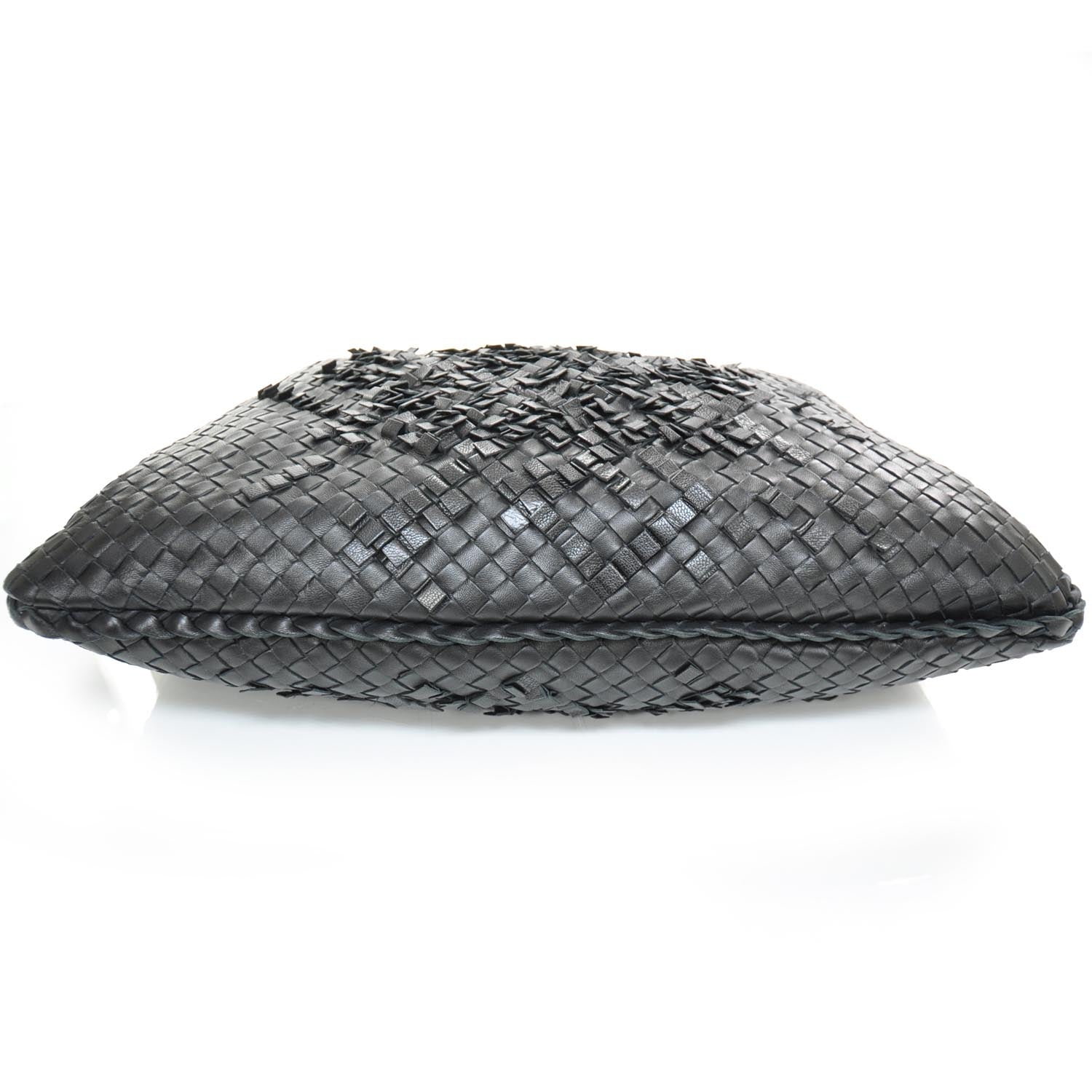 Bottega Veneta Nappa Intrecciato Large Veneta Plisse Nero 4 of 10
