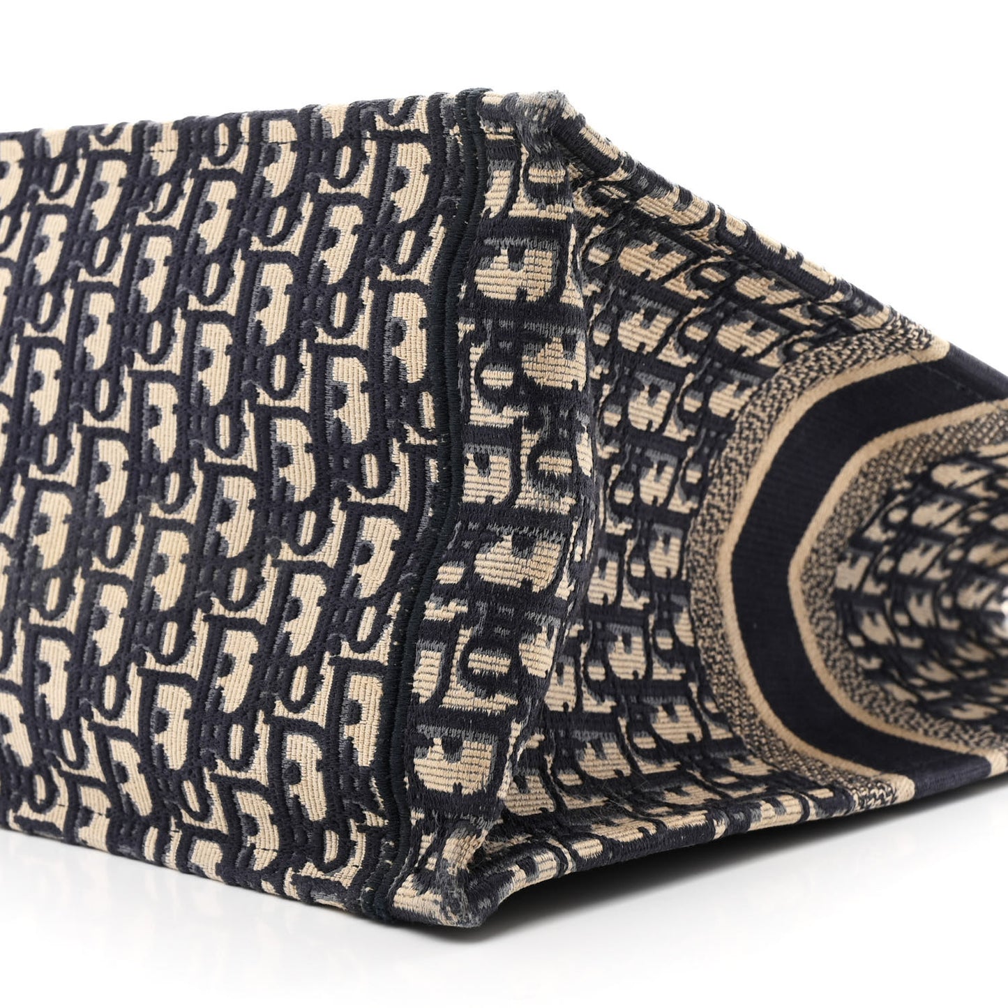 Oblique Large Book Tote Blue Multicolor