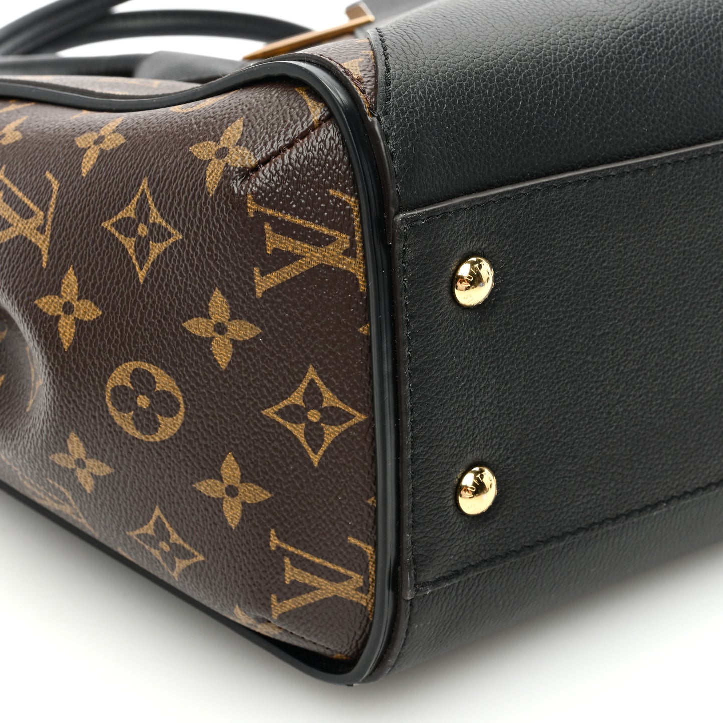 Calfskin Monogram Kimono Tote Black