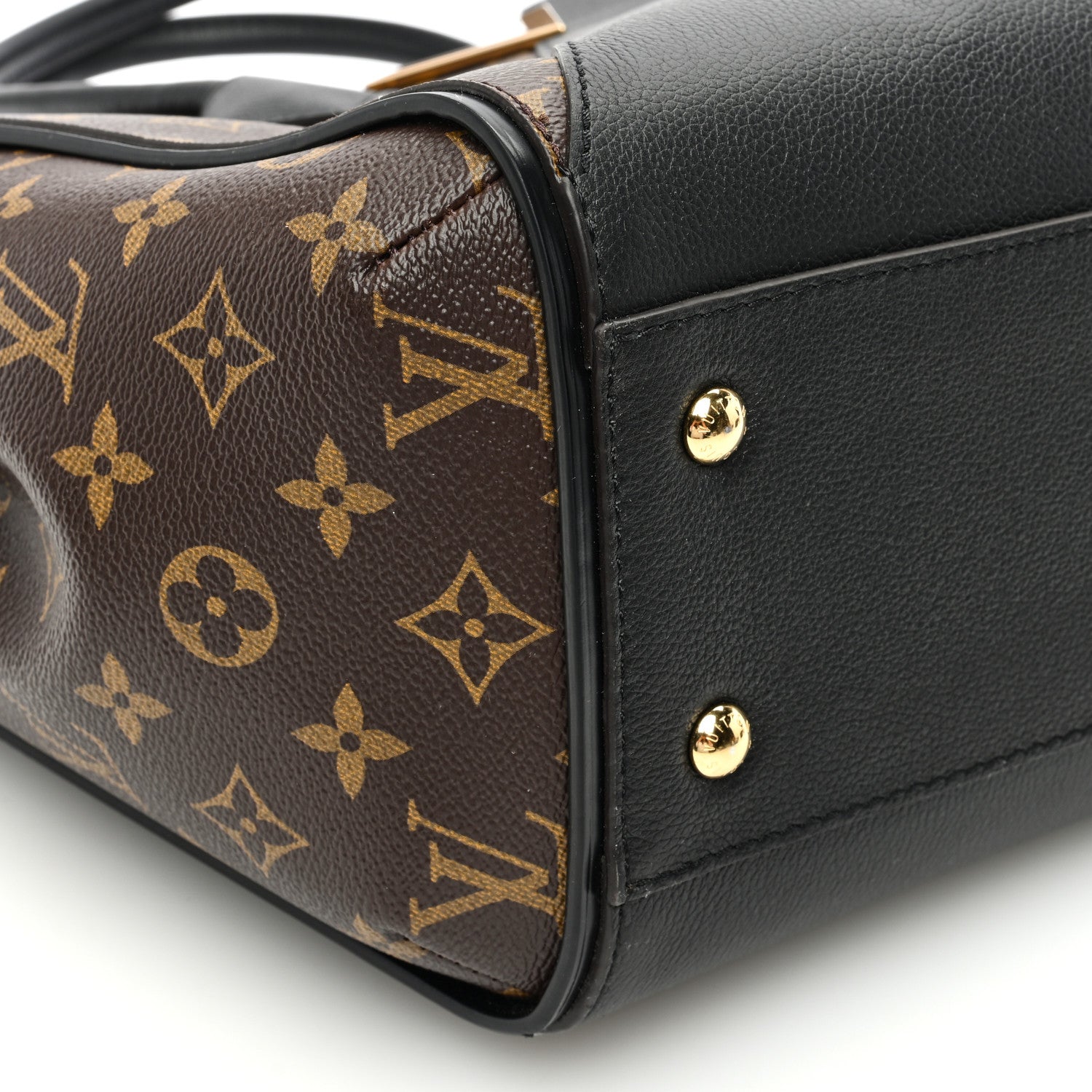 Louis Vuitton Calfskin Monogram Kimono Tote Black 9 of 9