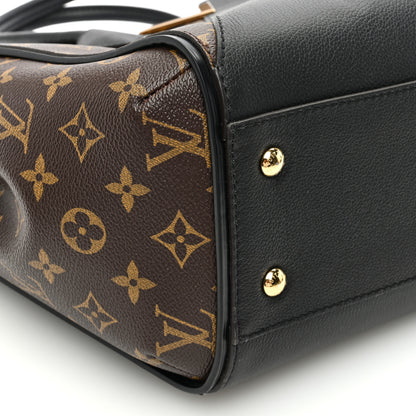 Louis Vuitton Calfskin Monogram Kimono Tote Black 9 of 9