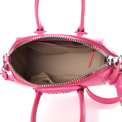 Givenchy Shiny Lord Calfskin Mini Antigona Shocking Pink 7 of 9