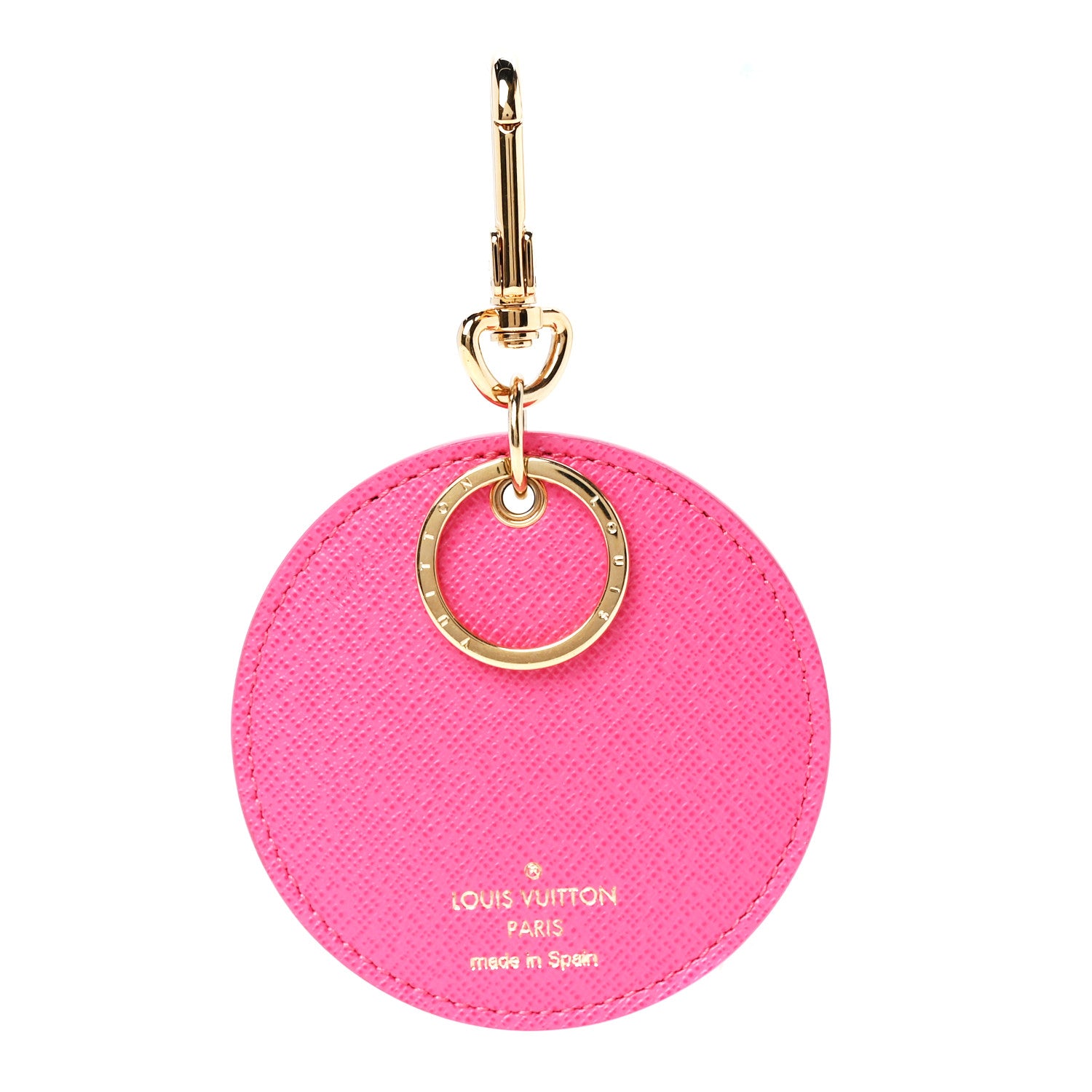 Louis Vuitton Monogram Illustre V Bag Charm Key Ring Grenade 4 of 9